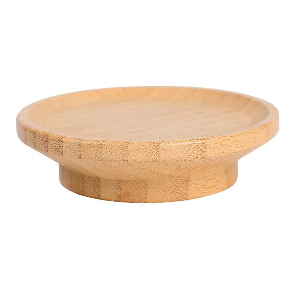 1/2/4 Pcs Bamboo Wine Glass Topper Coasters Plate, Wine Glass Charcuterie Board Topper for Family Gatherings, Restaurants, Bars